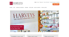 Desktop Screenshot of harveysofhalifax.co.uk